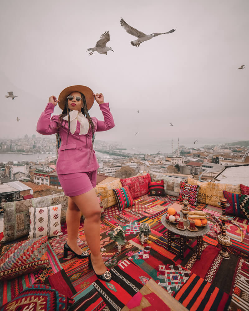photo spot in istanbul rooftop