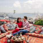 rooftop photoshoot in Istanbul