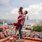 rooftop photoshoot in Istanbul